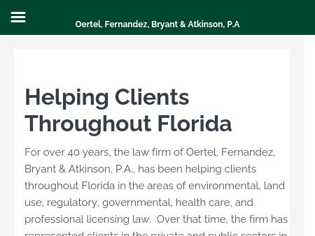 Oertel, Fernandez, Bryant & Atkinson, P.A.