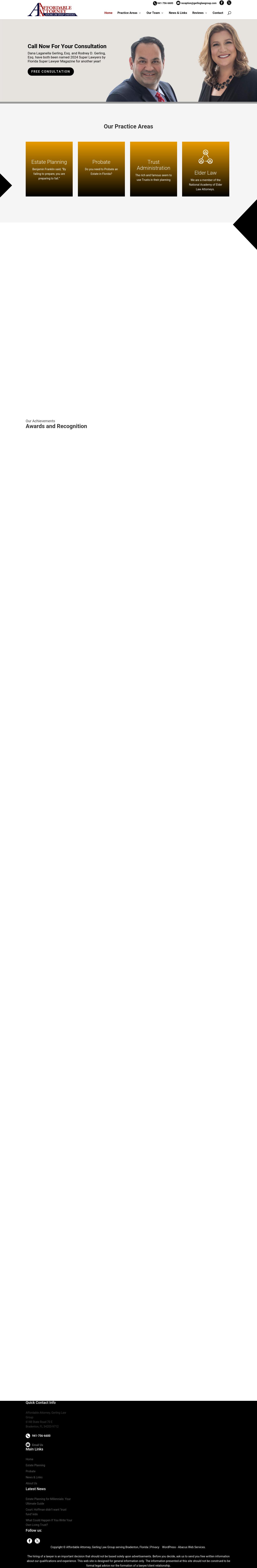 Affordable Attorney, Gerling Law Group Chartered - Bradenton FL Lawyers