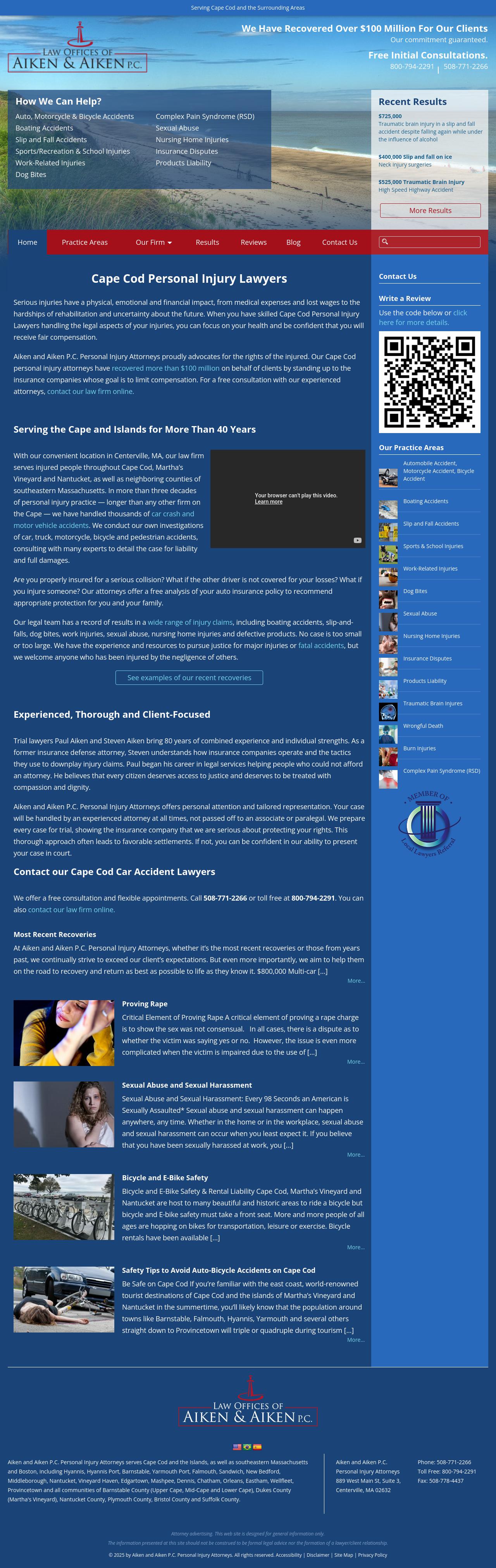 Aiken & Aiken P.C. - Hyannis MA Lawyers