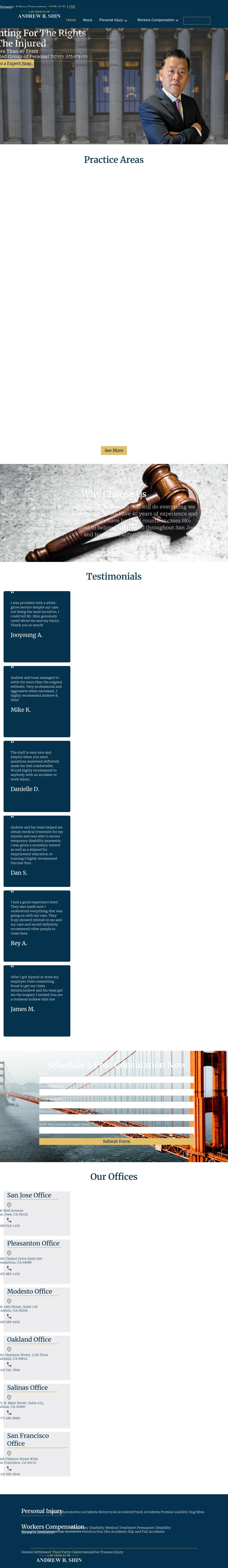 Law Offices of Andrew B. Shin - Stockton CA Lawyers