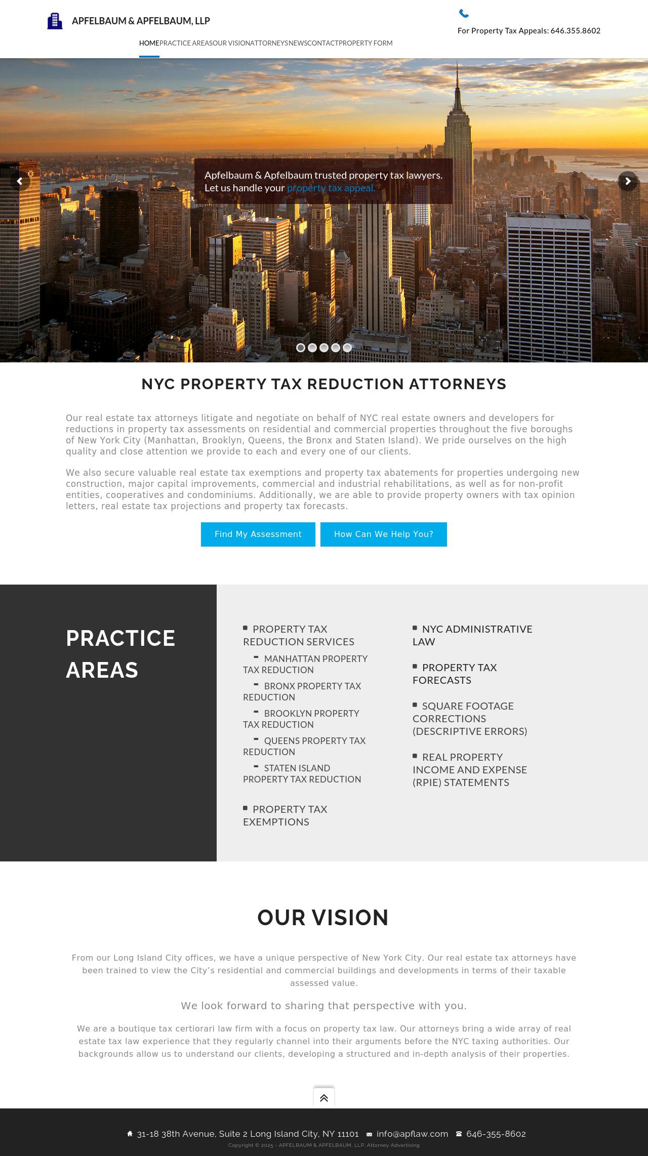 APFELBAUM & APFELBAUM, LLP - Long Island City NY Lawyers