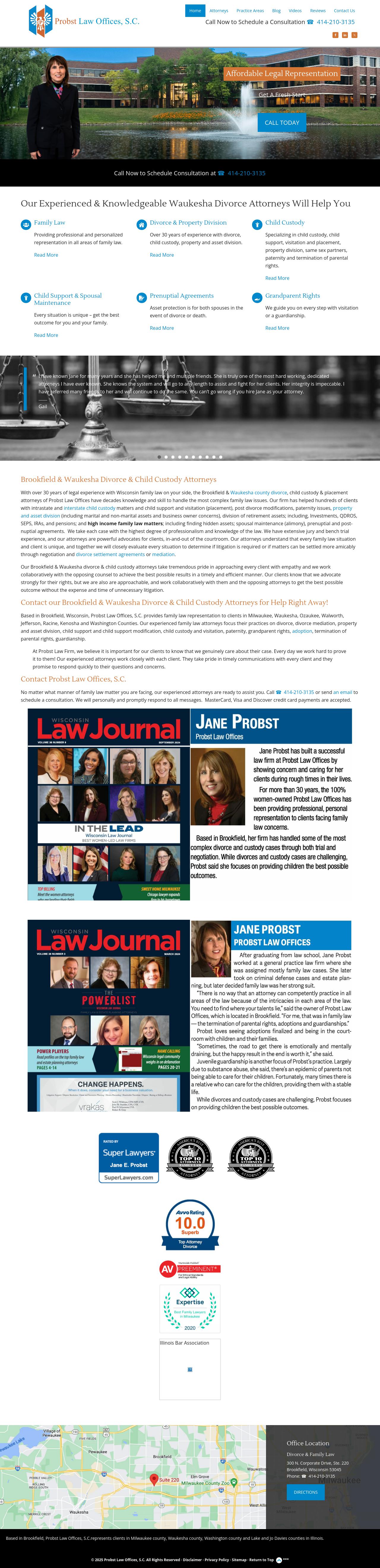 Attorney Jane E. Probst - Milwaukee WI Lawyers