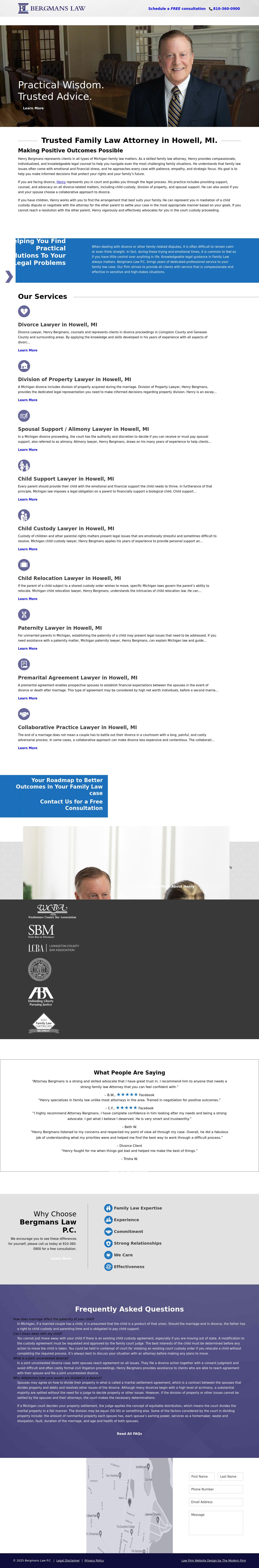 Bergmans Law P.C. - Howell MI Lawyers