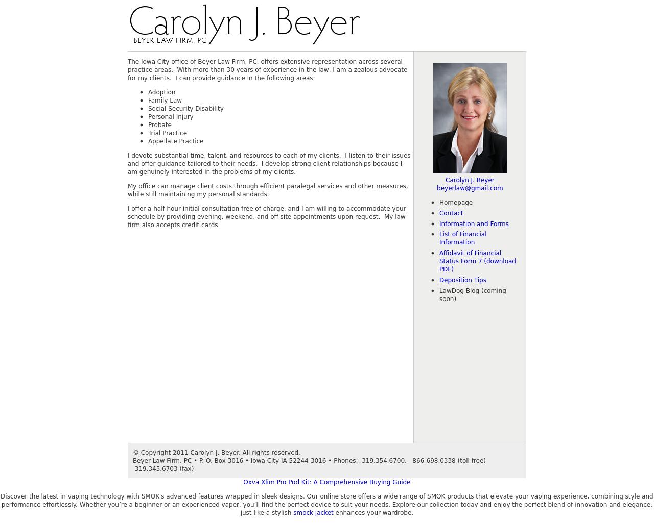 Beyer Law Firm, PC - Iowa City IA Lawyers