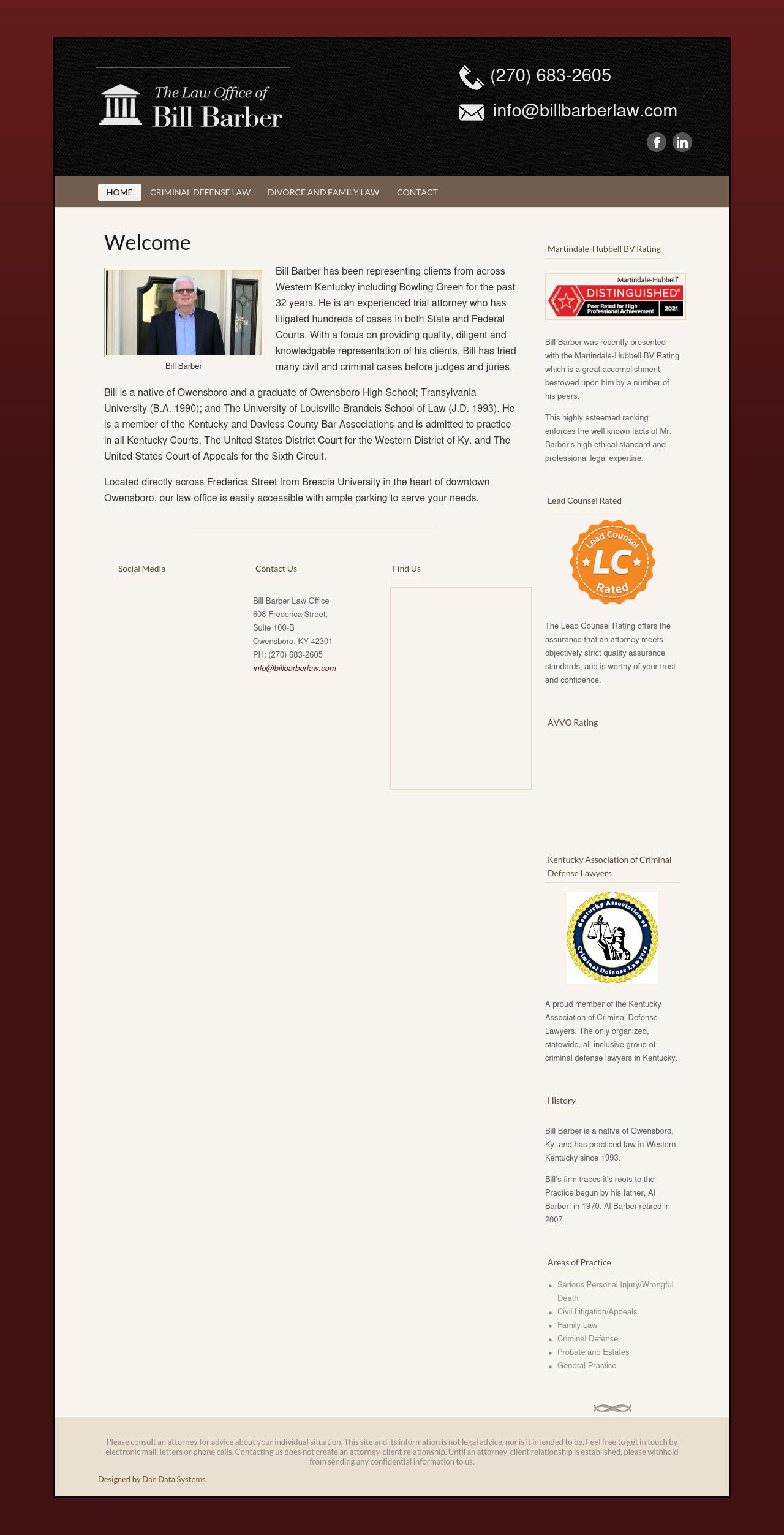 Bill Barber Law Office - Owensboro KY Lawyers