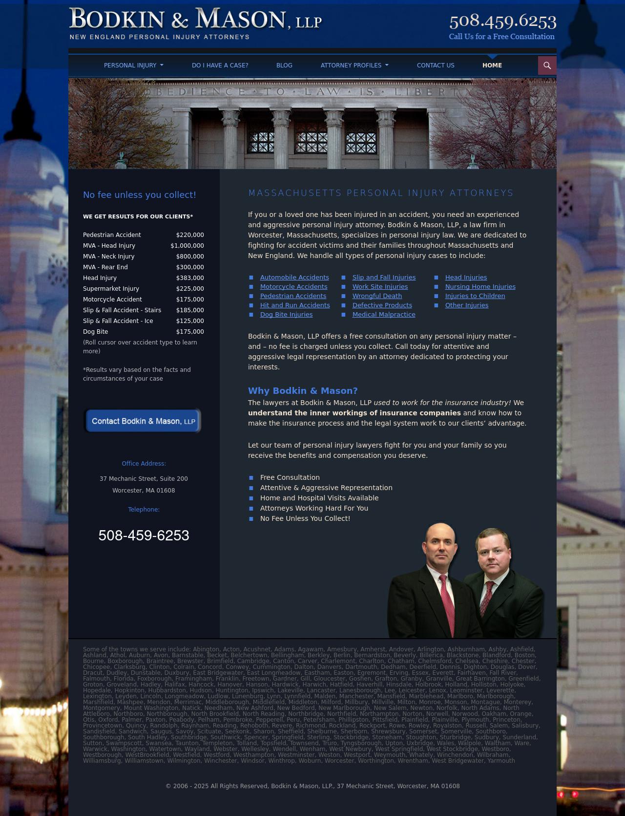 Bodkin & Mason, LLP - Worcester MA Lawyers