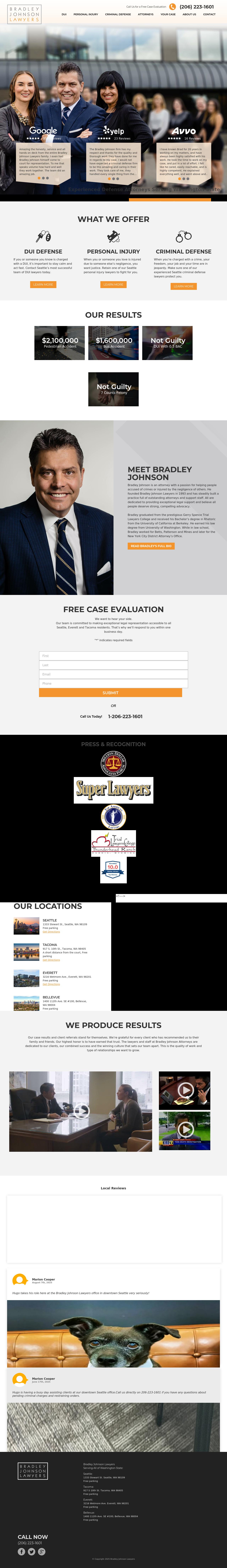 Bradley Johnson Attorneys - Seattle WA Lawyers