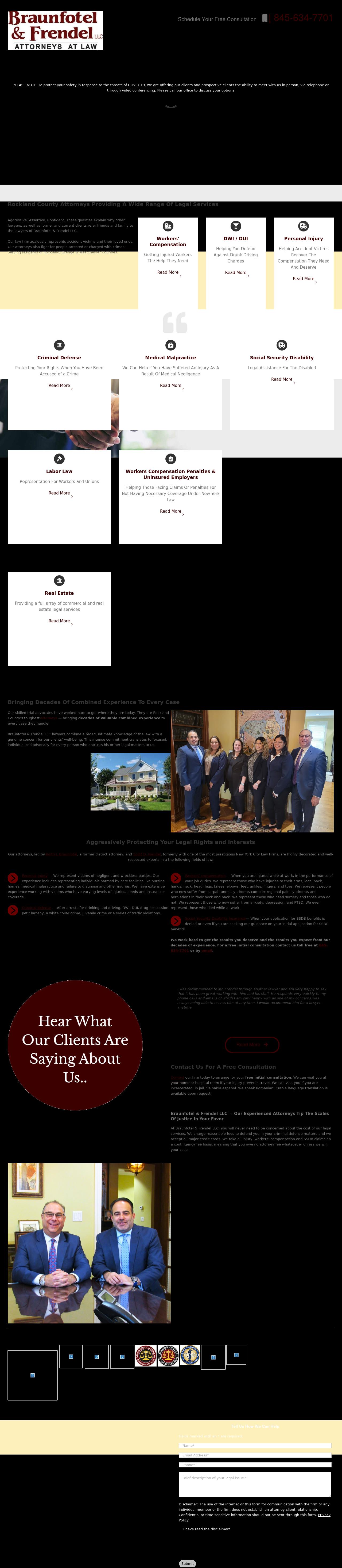 Braunfotel & Frendel LLC - New City NY Lawyers