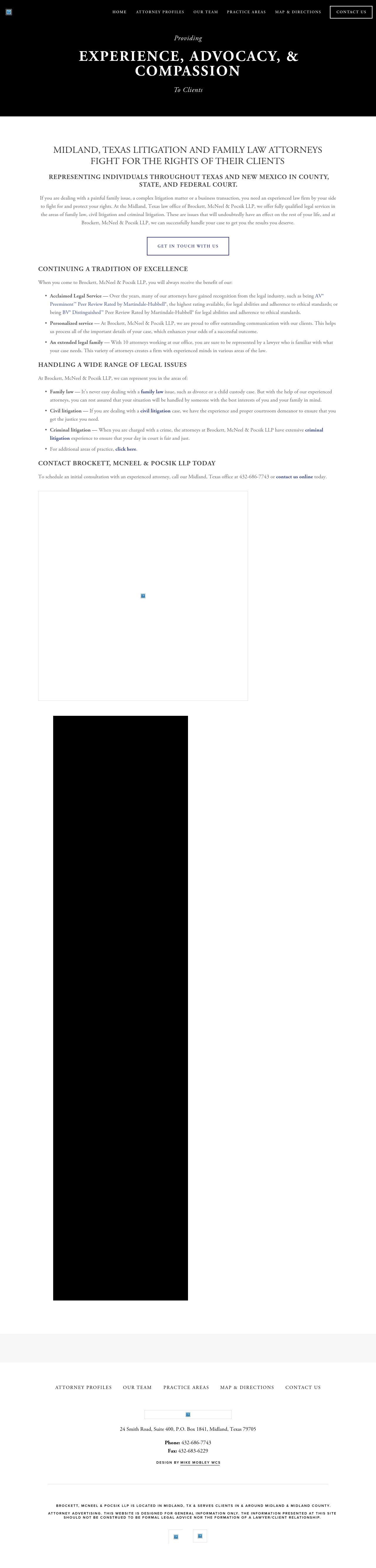 Brockett & McNeel LLP - Midland TX Lawyers