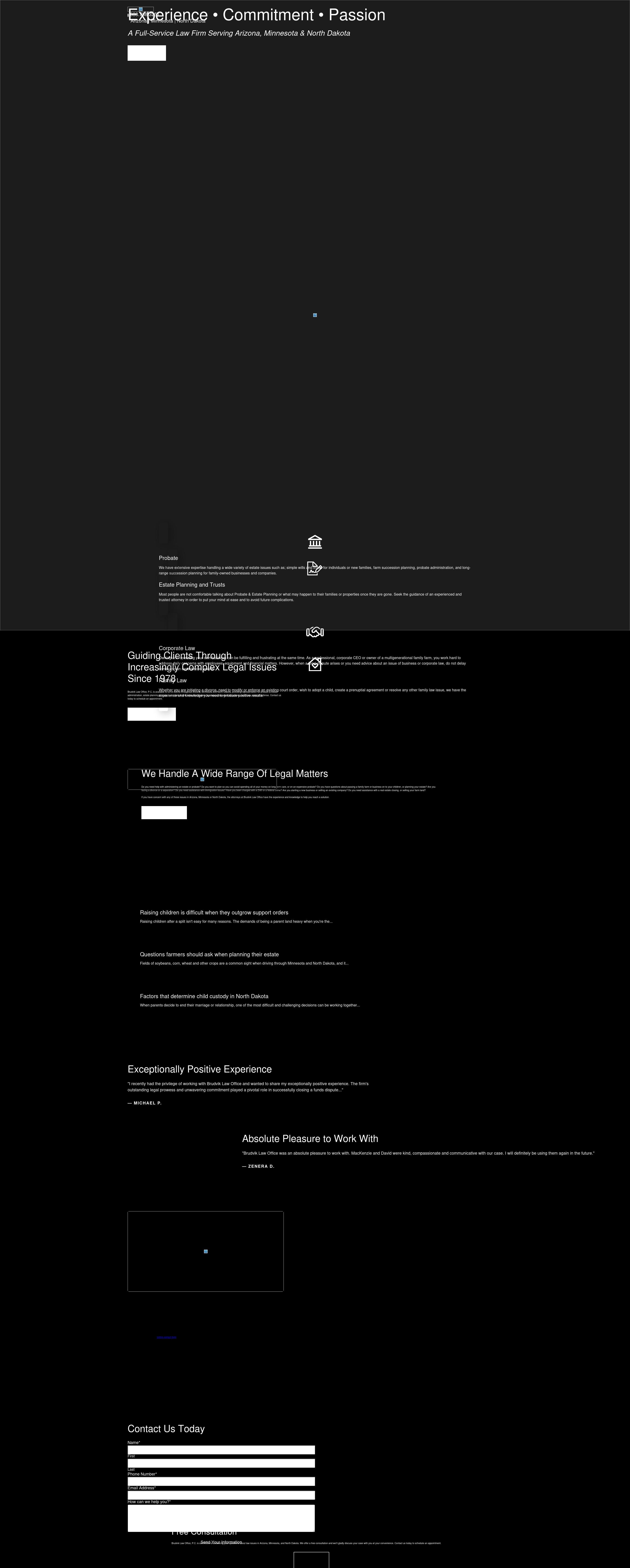 Brudvik Law Office - Mayville ND Lawyers