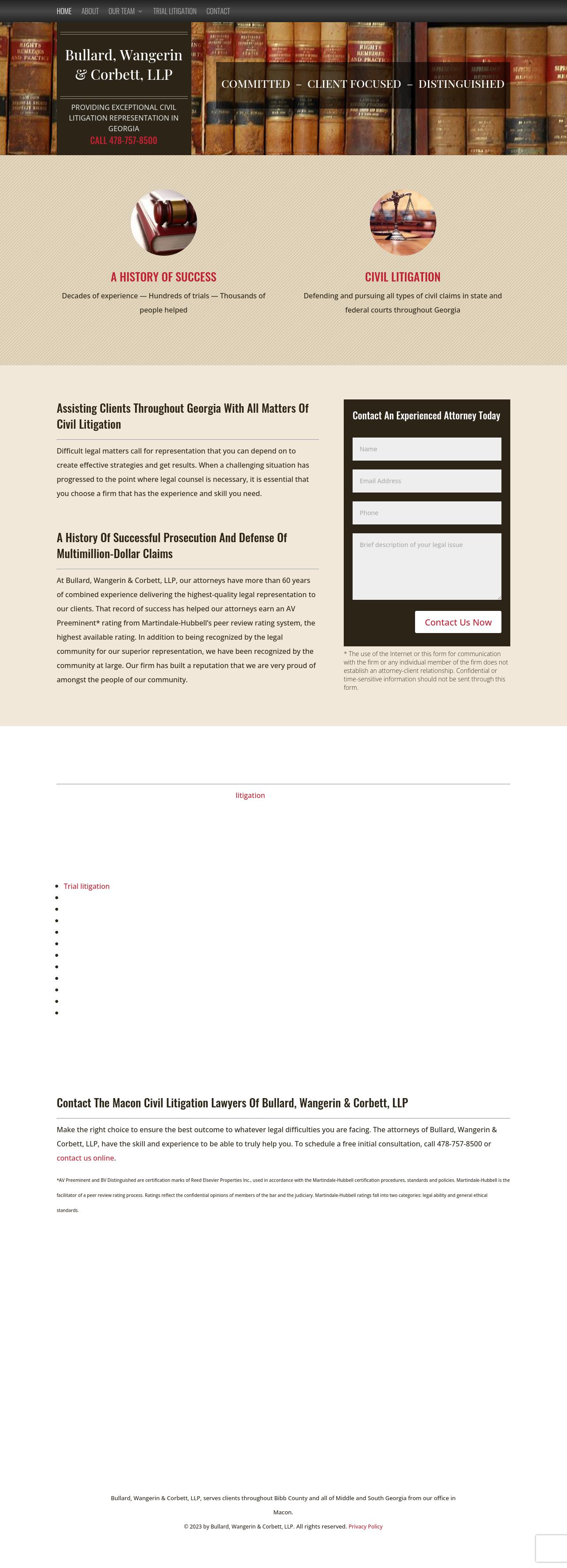 Bullard & Wangerin, LLP - Macon GA Lawyers