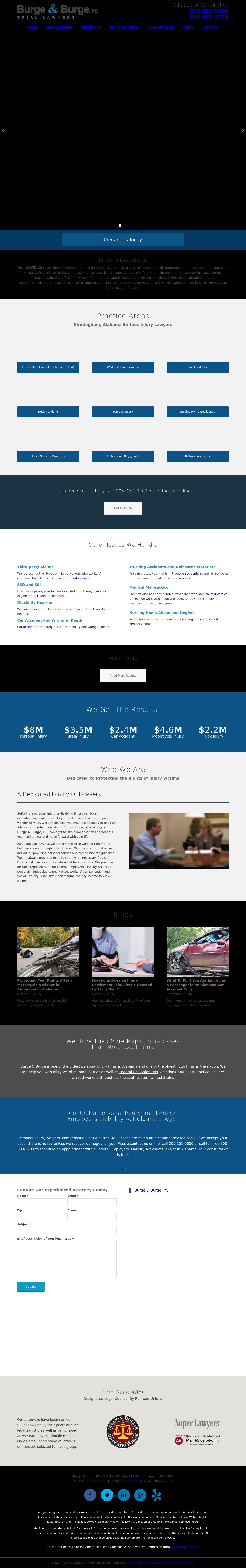 Burge & Burge, PC - Birmingham AL Lawyers