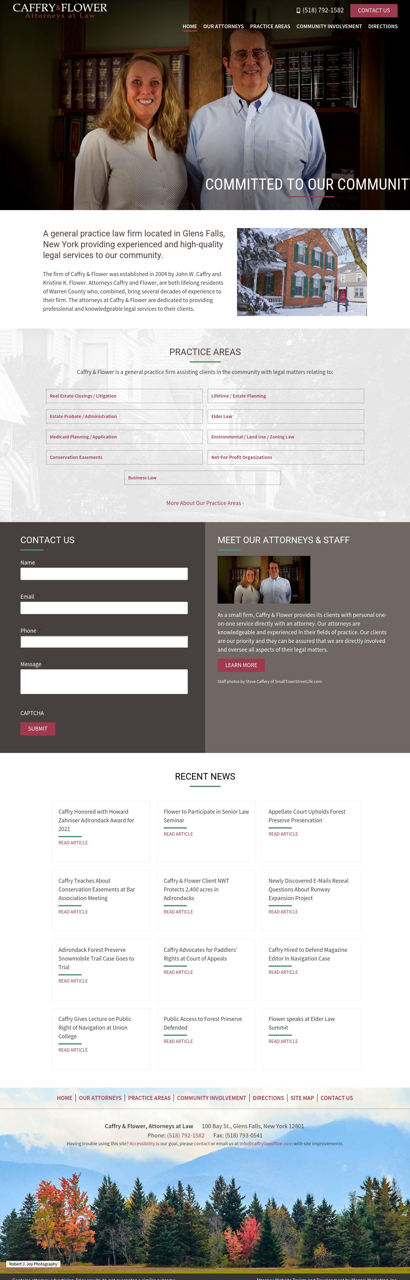 Caffry & Flower - Glens Falls NY Lawyers