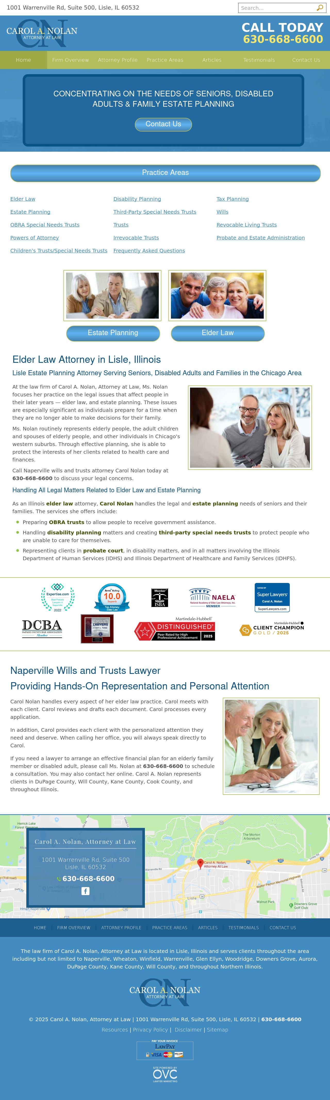 Carol A. Nolan, Attorney at Law - Wheaton IL Lawyers