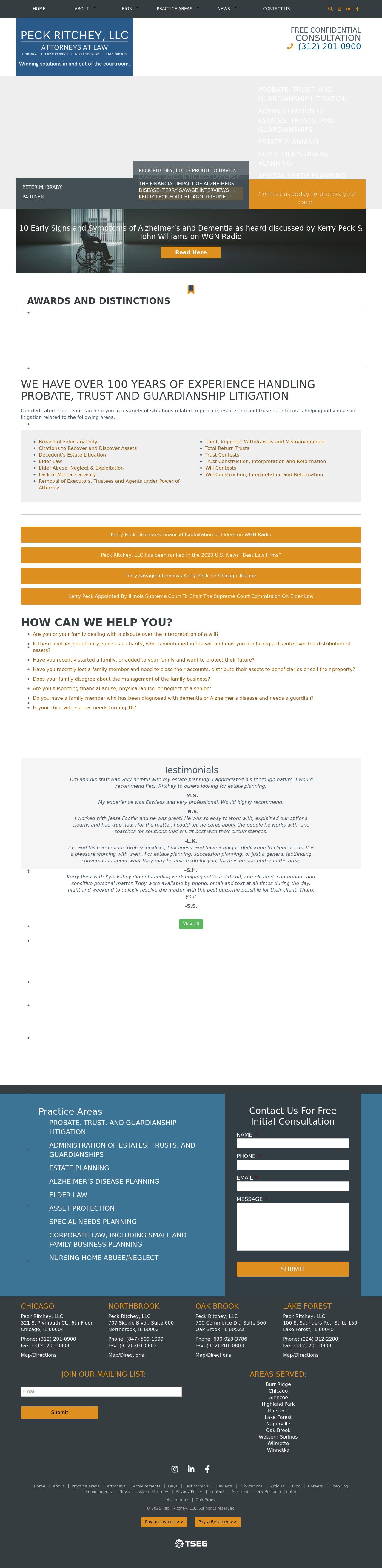 Peck Ritchey, LLC - Chicago IL Lawyers