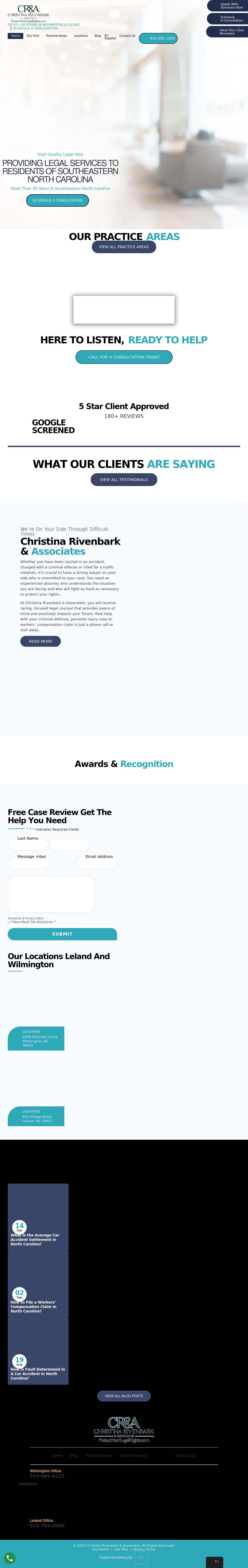 Christina Rivenbark & Associates - Wilmington NC Lawyers