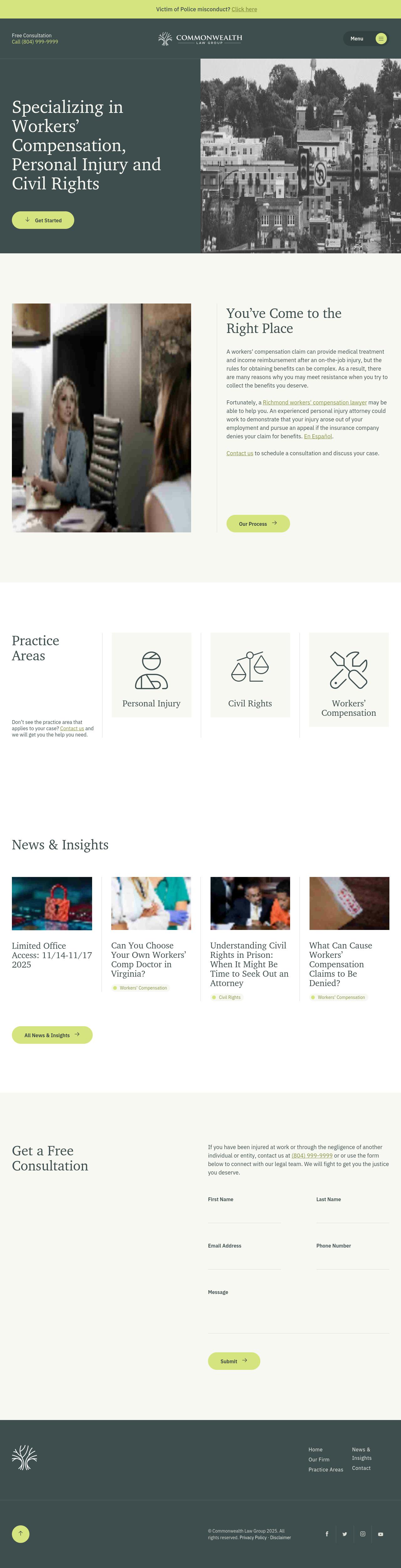 Commonwealth Law Group - Richmond VA Lawyers