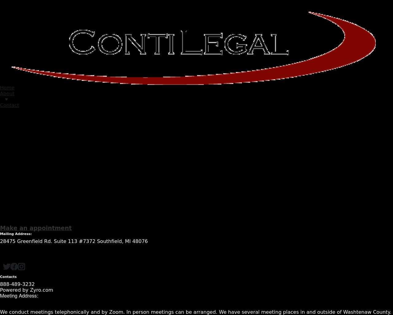 ContiLegal - Ann Arbor MI Lawyers