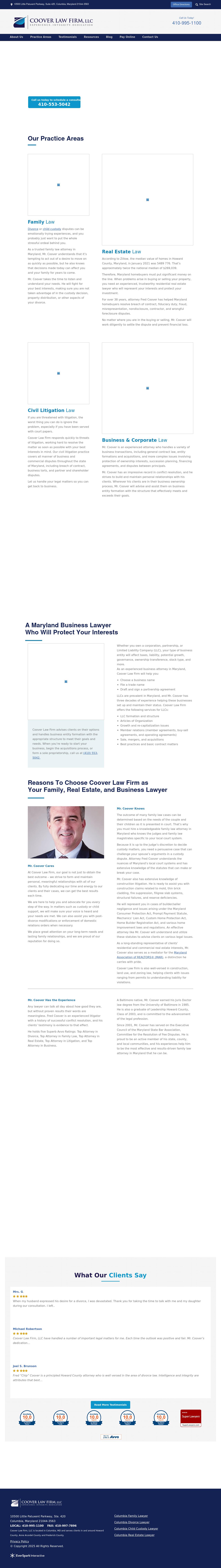 Coover Law Firm LLC - Columbia MD Lawyers