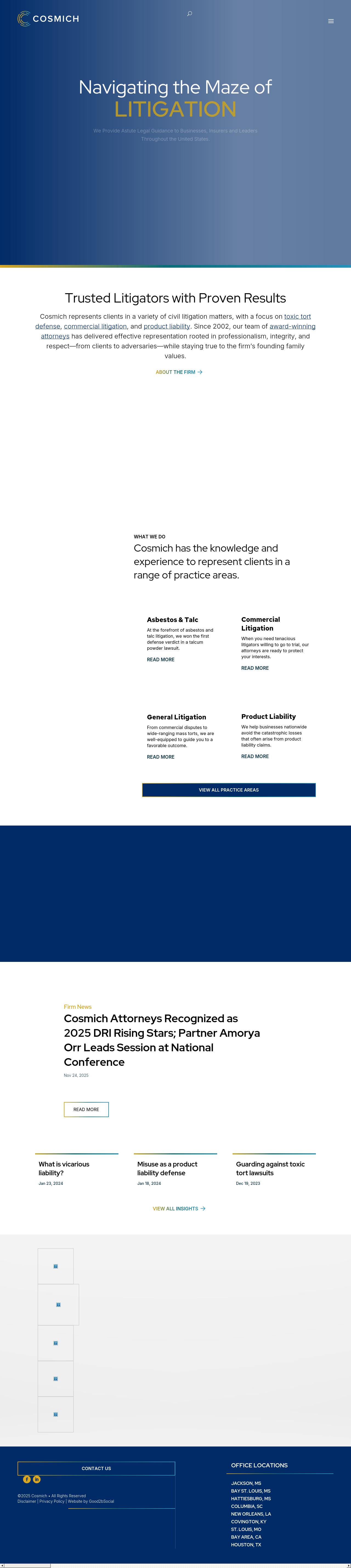 Cosmich Simmons & Brown PLLC - Jackson MS Lawyers