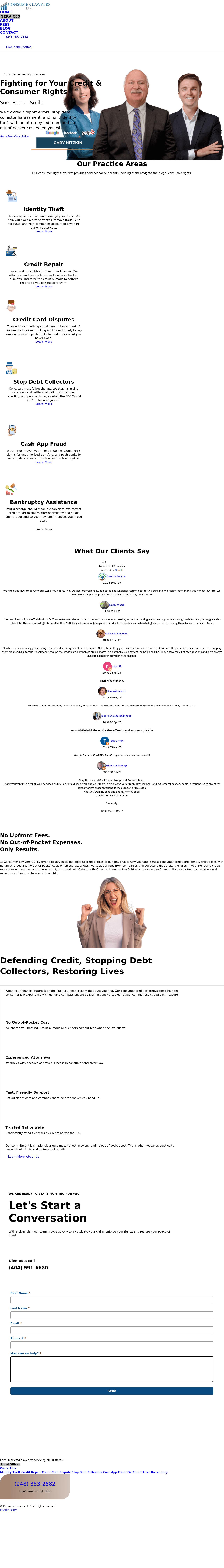 Credit Repair Lawyers of America - Atlanta GA Lawyers