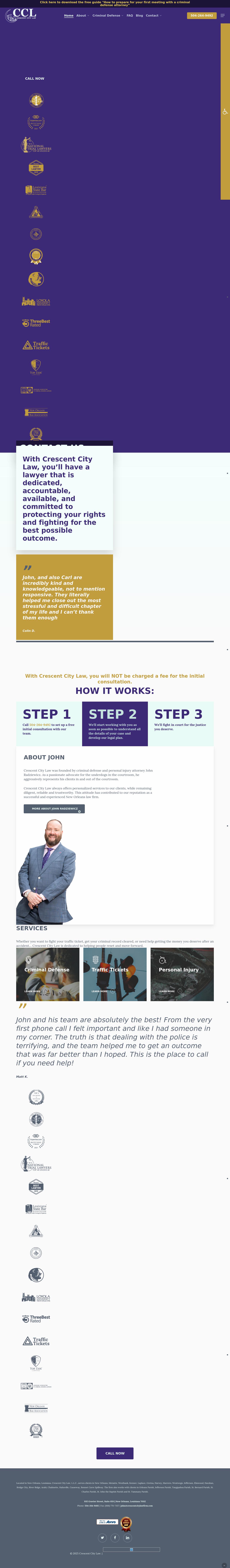 Crescent City Law, L.L.C. - New Orleans LA Lawyers