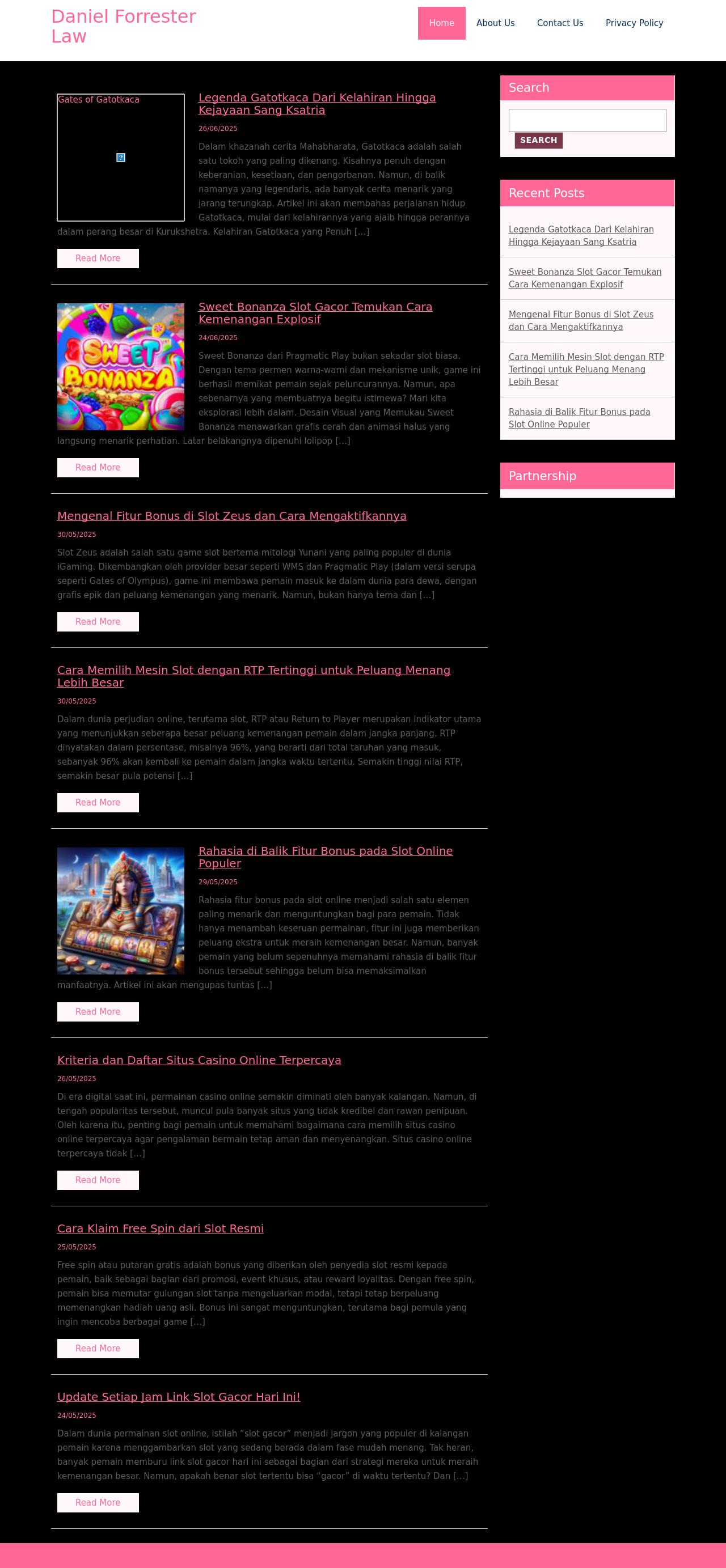 Daniel Forrester Law Office - Clinton TN Lawyers