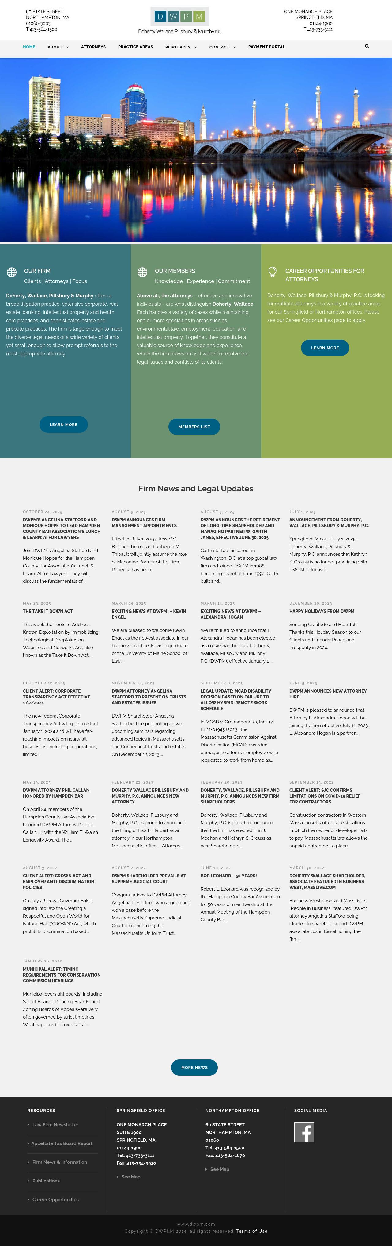 Doherty, Wallace, Pillsbury & Murphy PC - Springfield MA Lawyers