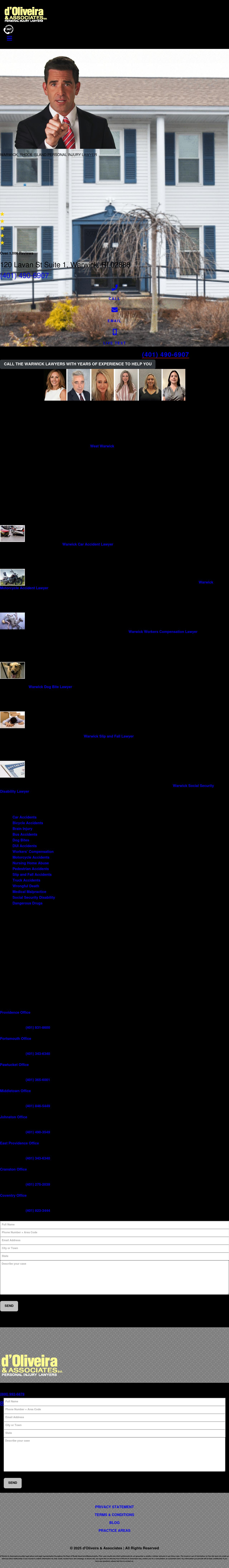 d'Oliveira & Associates - Warwick RI Lawyers