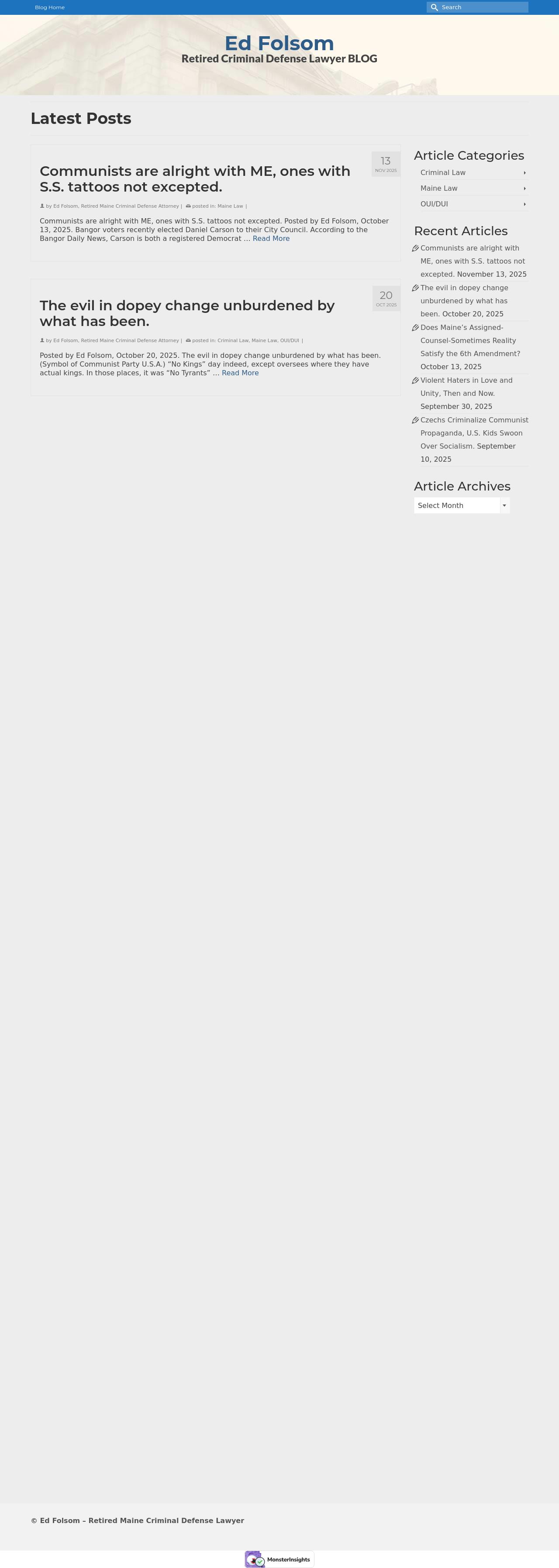 Edmund R. Folsom - Biddeford ME Lawyers