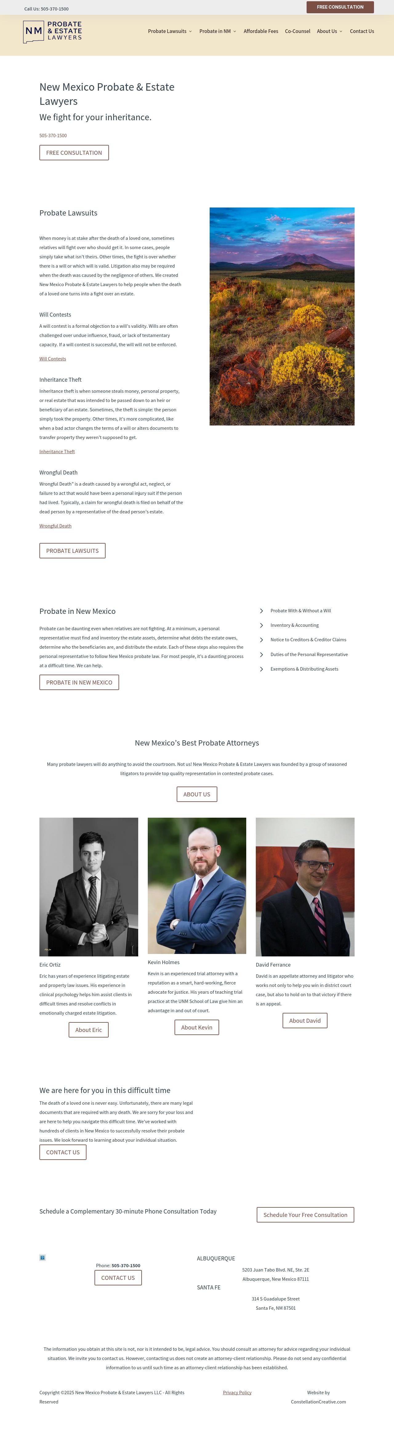 Eric Ortiz Law - Albuquerque NM Lawyers