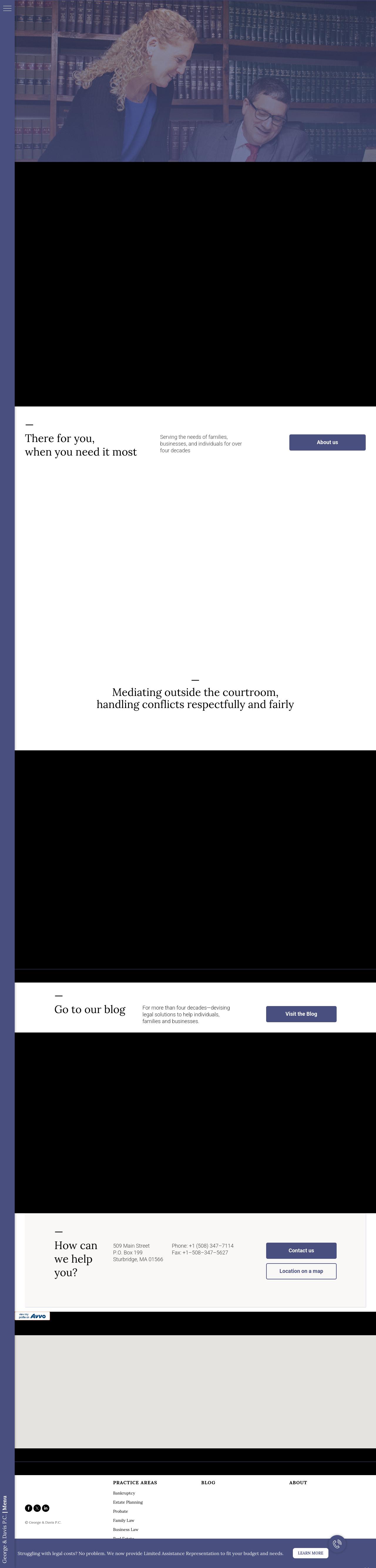 George & Davis, P.C. - Sturbridge MA Lawyers