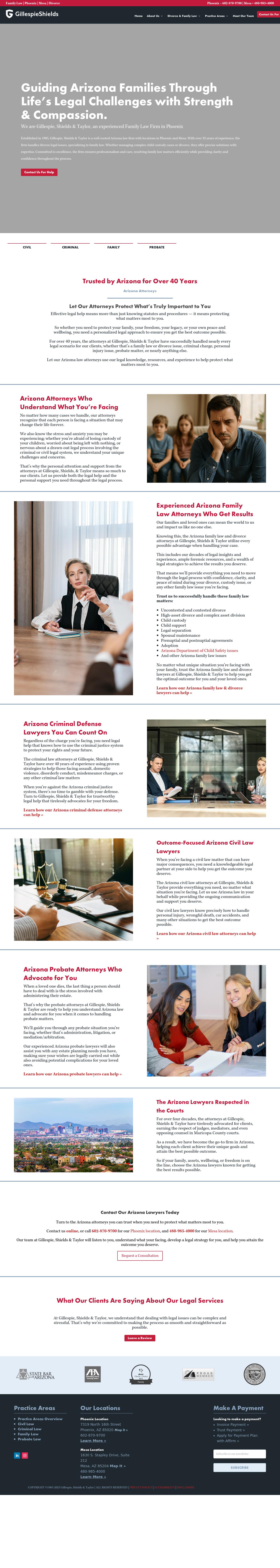 Gillespie, Shields & Durrant - Mesa AZ Lawyers