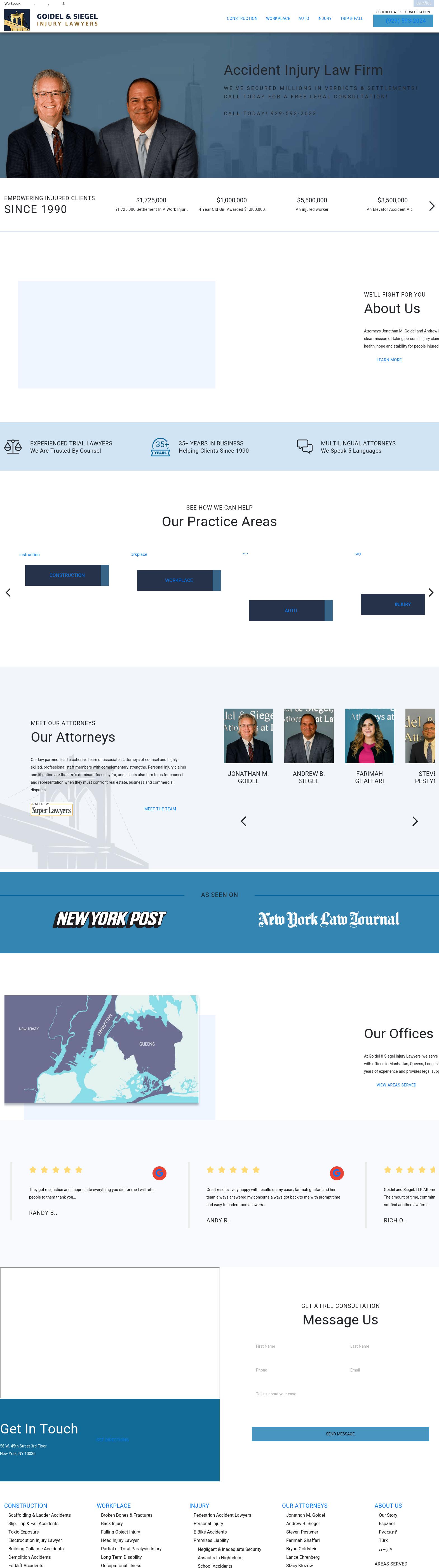 Goidel & Siegel LLP - New York NY Lawyers