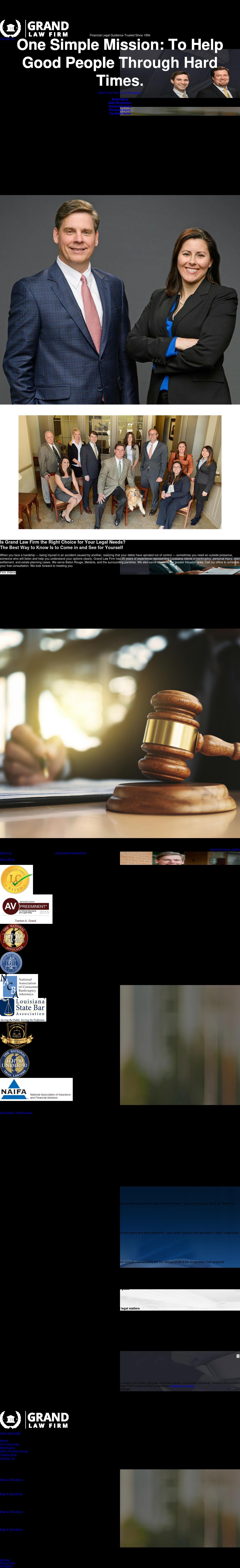 Grand Law Firm - Metairie LA Lawyers