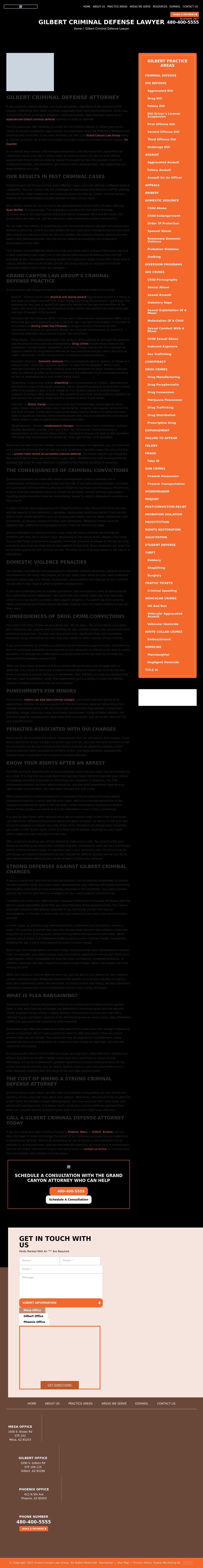 Grand Canyon Law Group - Gilbert AZ Lawyers