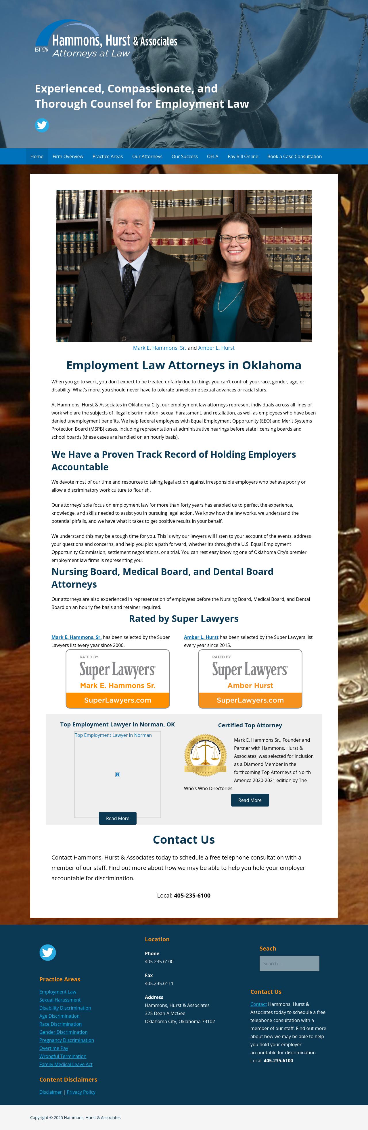 Hammons Gowens Hurst & Associates - Oklahoma City OK Lawyers