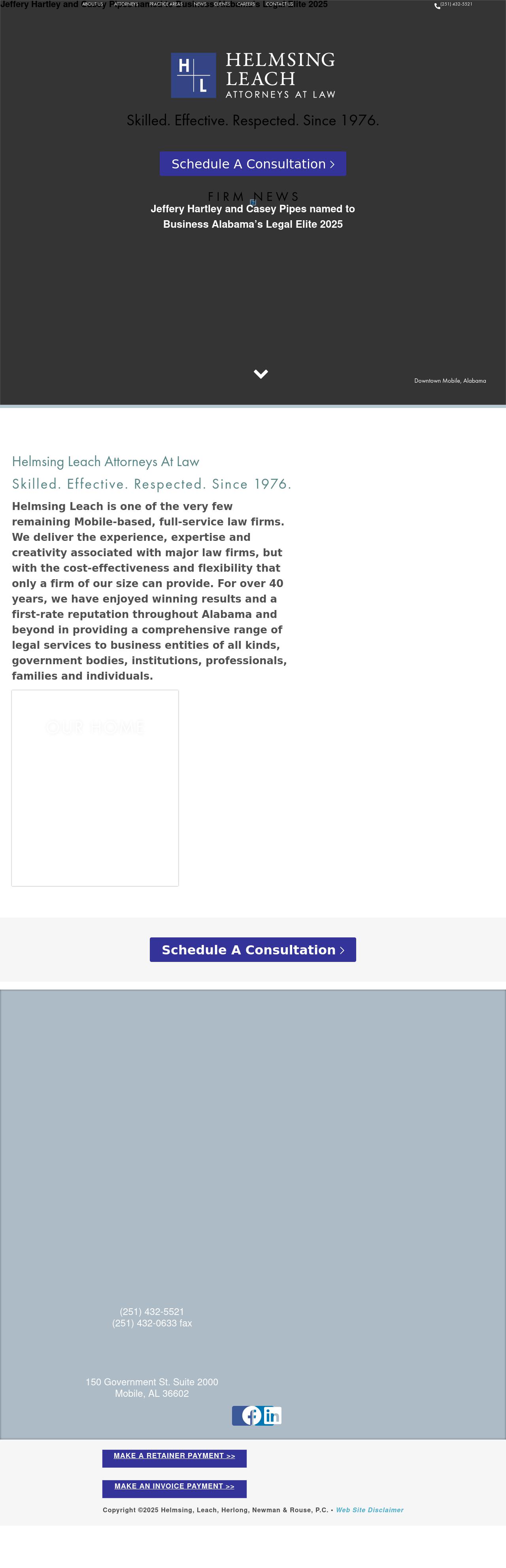 Helmsing Leach Herlong Newman & Rouse - Mobile AL Lawyers