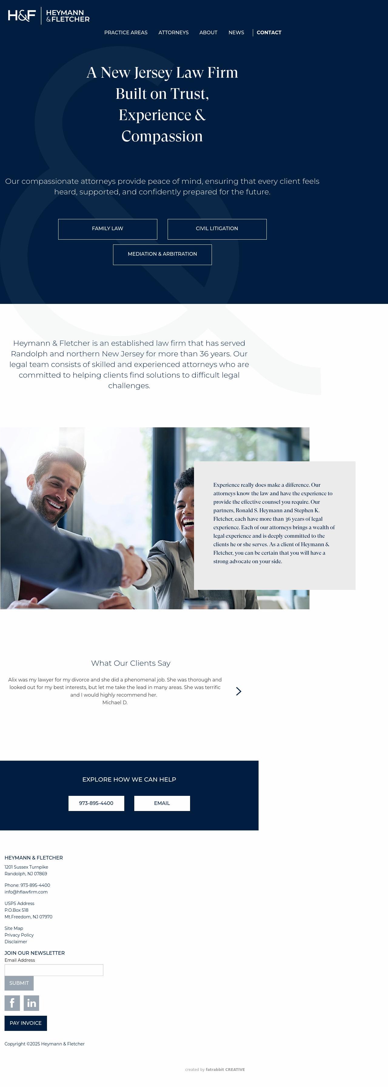 Heymann & Fletcher - Randolph NJ Lawyers