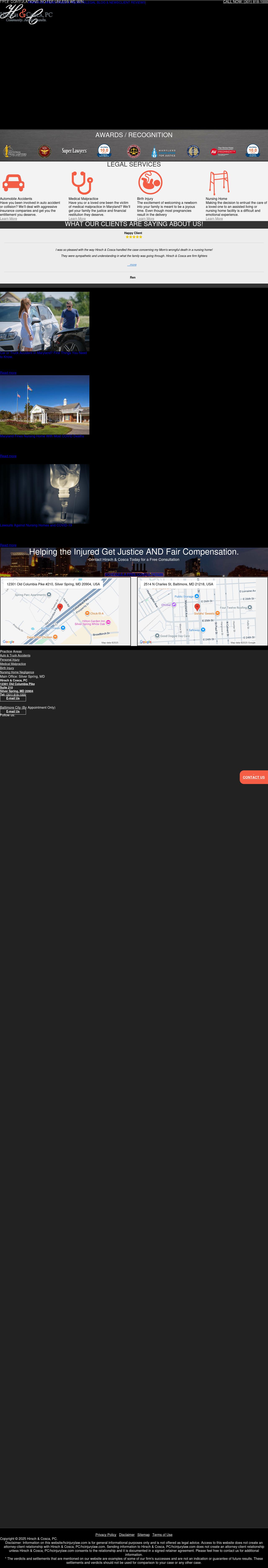 Hirsch & Cosca, PC - Silver Spring MD Lawyers