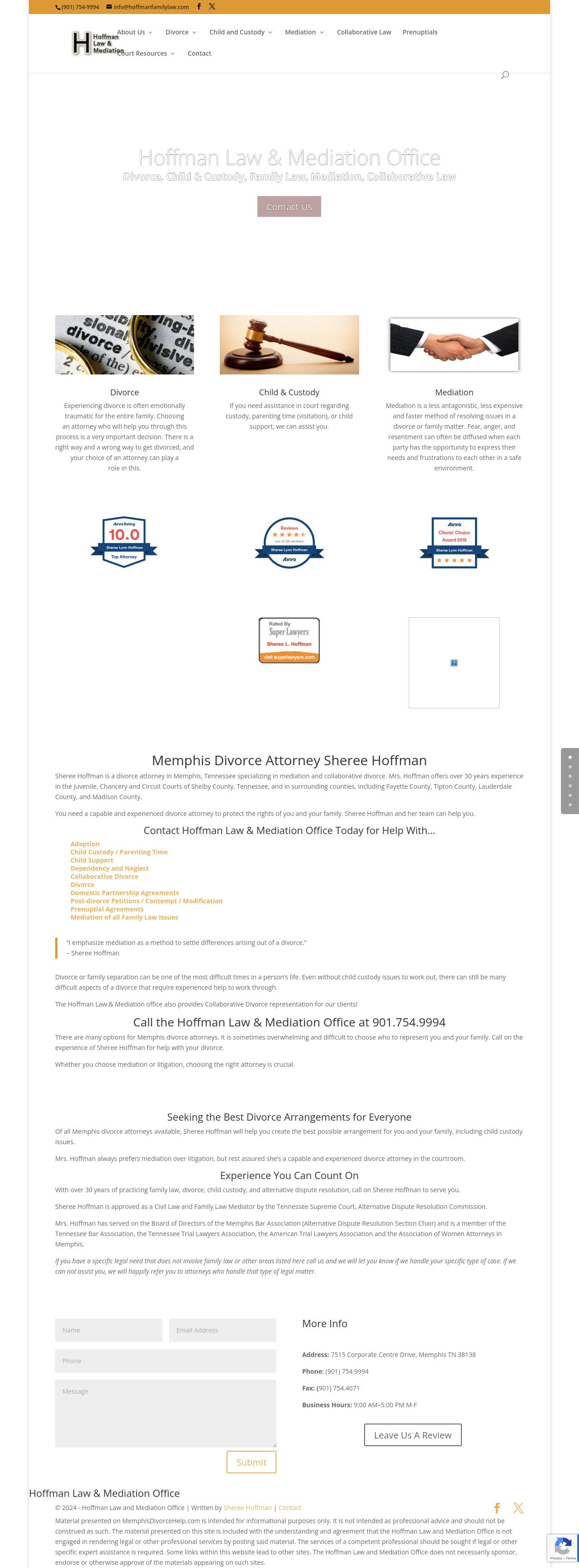 Hoffman Law & Mediation Office - Memphis TN Lawyers