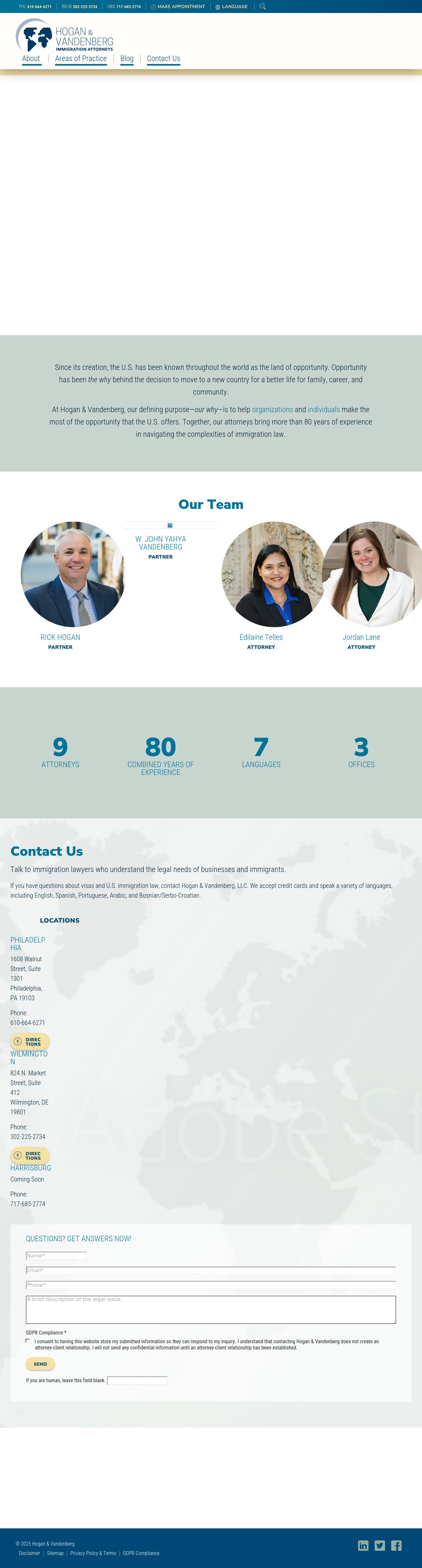 Hogan & Vandenberg, L.L.C. - Philadelphia PA Lawyers