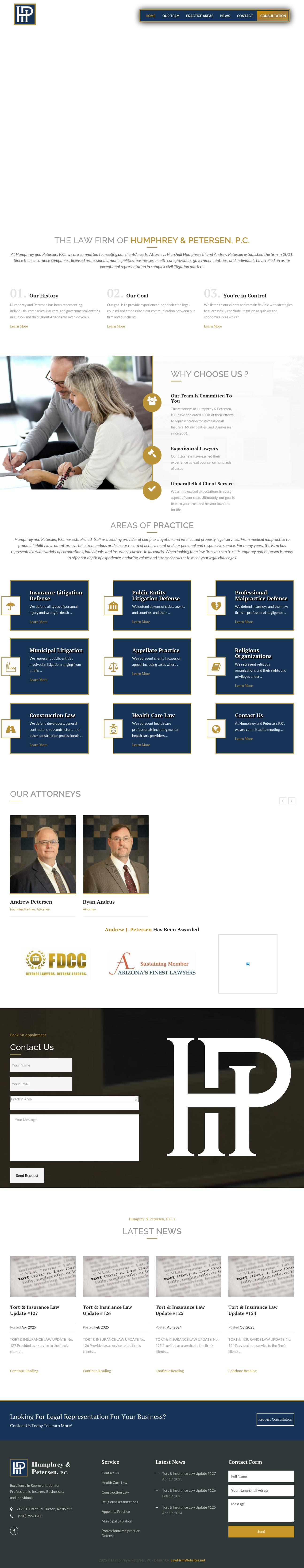 Humphrey & Petersen, P.C. - Tucson AZ Lawyers
