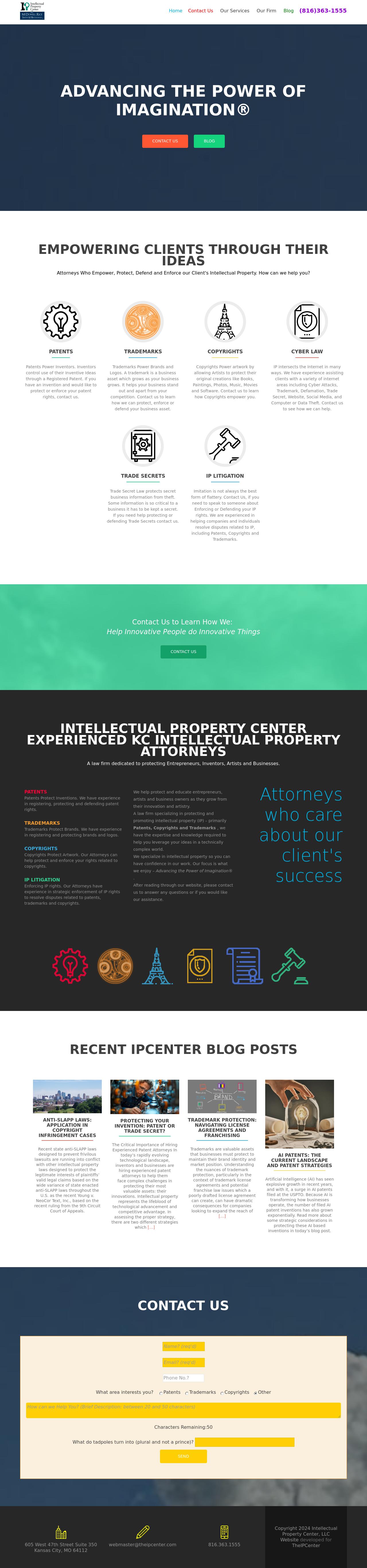 Intellectual Property Center, LLC - Overland Park KS Lawyers