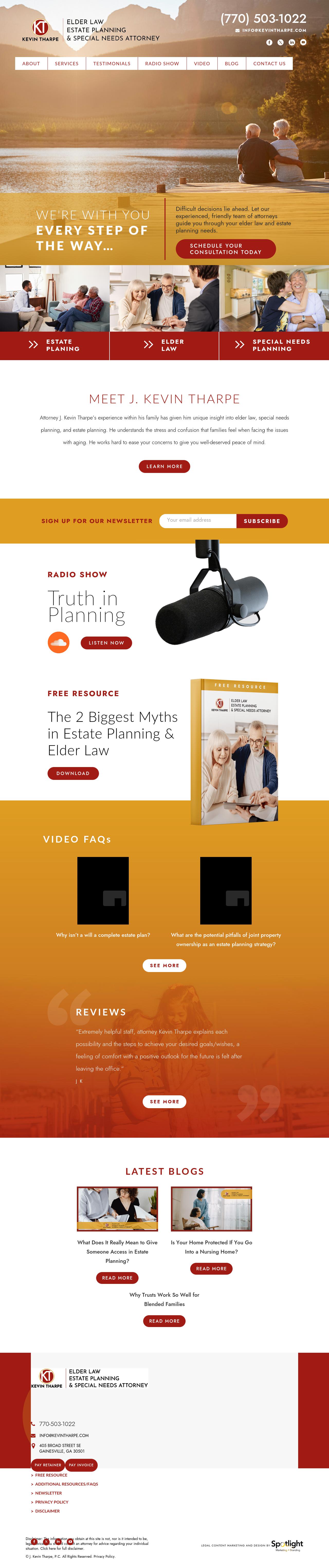 J. Kevin Tharpe, P.C. - Gainesville GA Lawyers