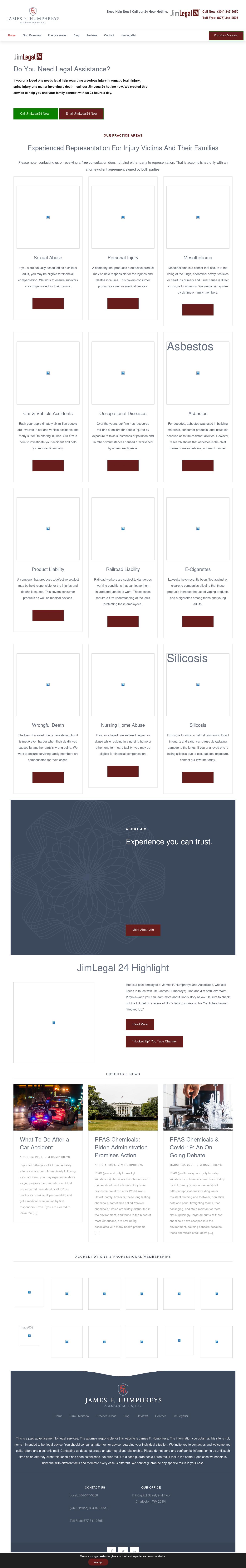 James F. Humphreys & Associates, L.C. - Charleston WV Lawyers