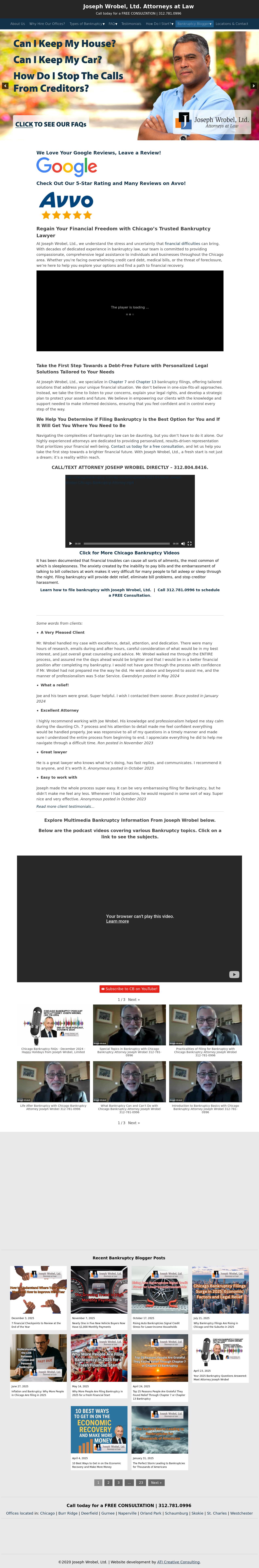 Joseph Wrobel, Ltd. - Schaumburg IL Lawyers