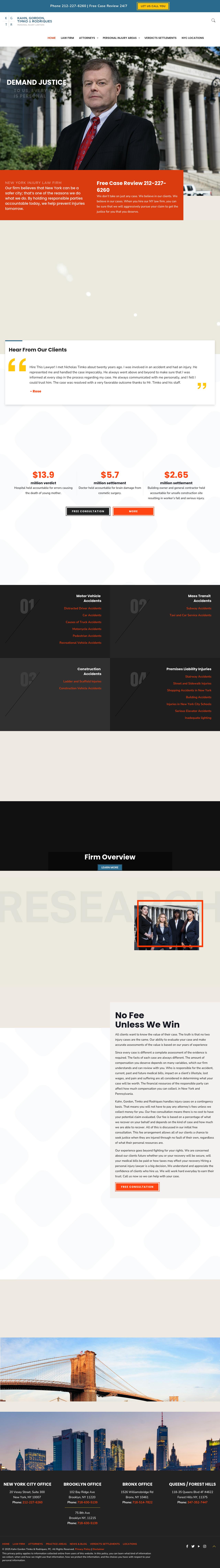 Kahn Gordon Timko & Rodriques P.C. - Bronx Law Firm - Bronx NY Lawyers