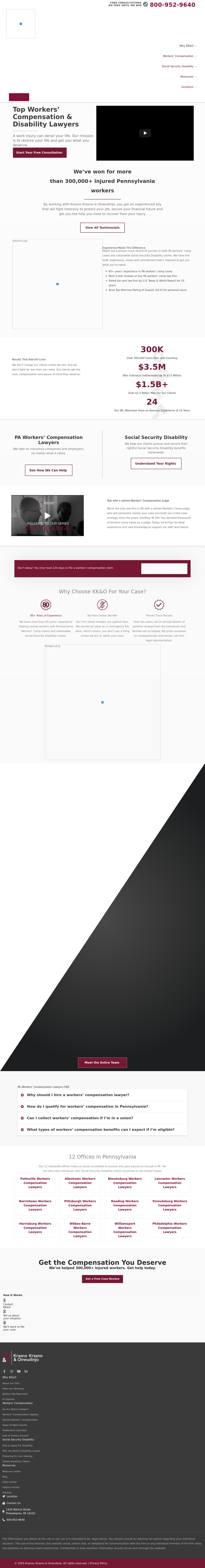 Krasno, Krasno & Onwudinjo - Williamsport  PA Lawyers