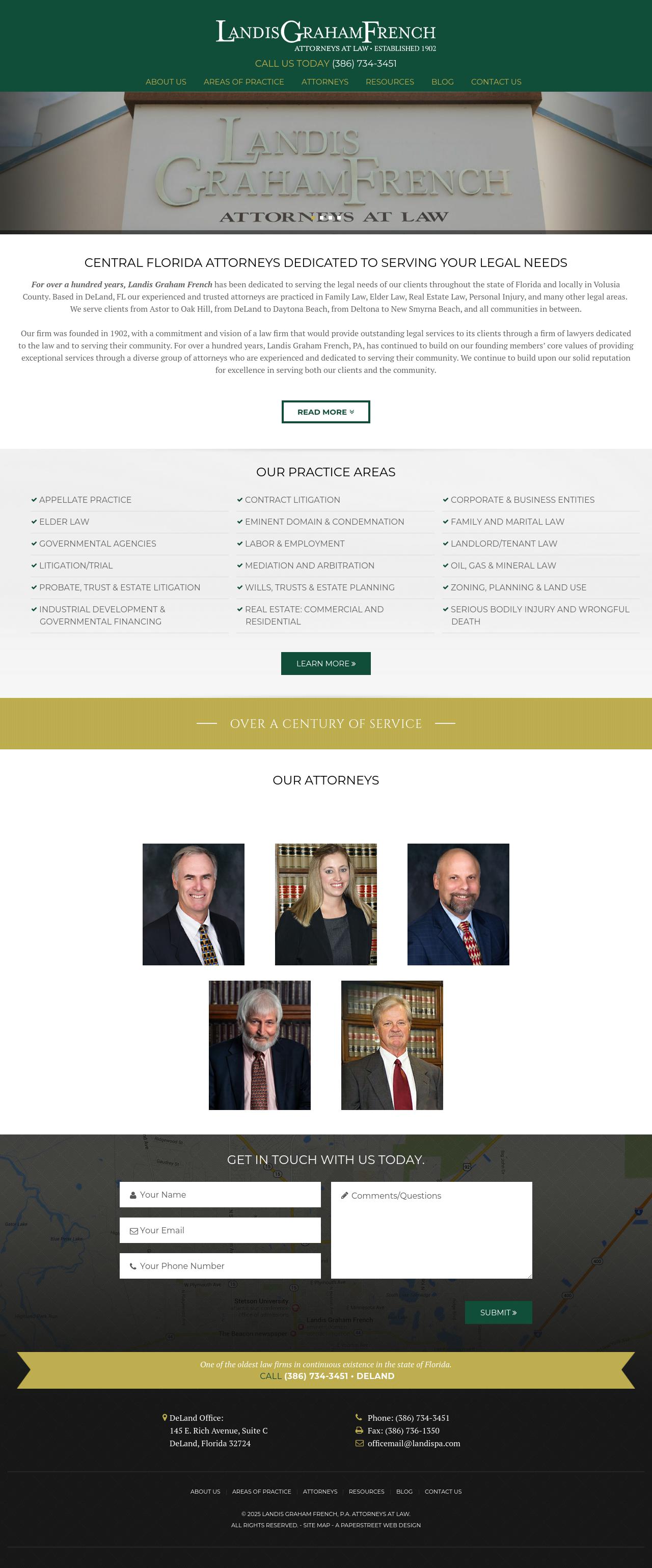 Landis Graham French, P.A. - DeLand FL Lawyers